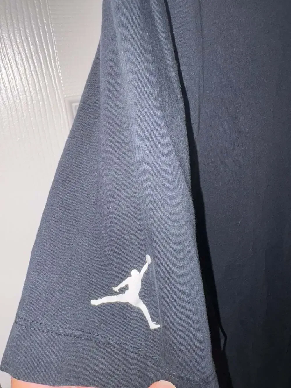 Jordan AJ85 Chimney Christmas Photo T-Shirt Black XL